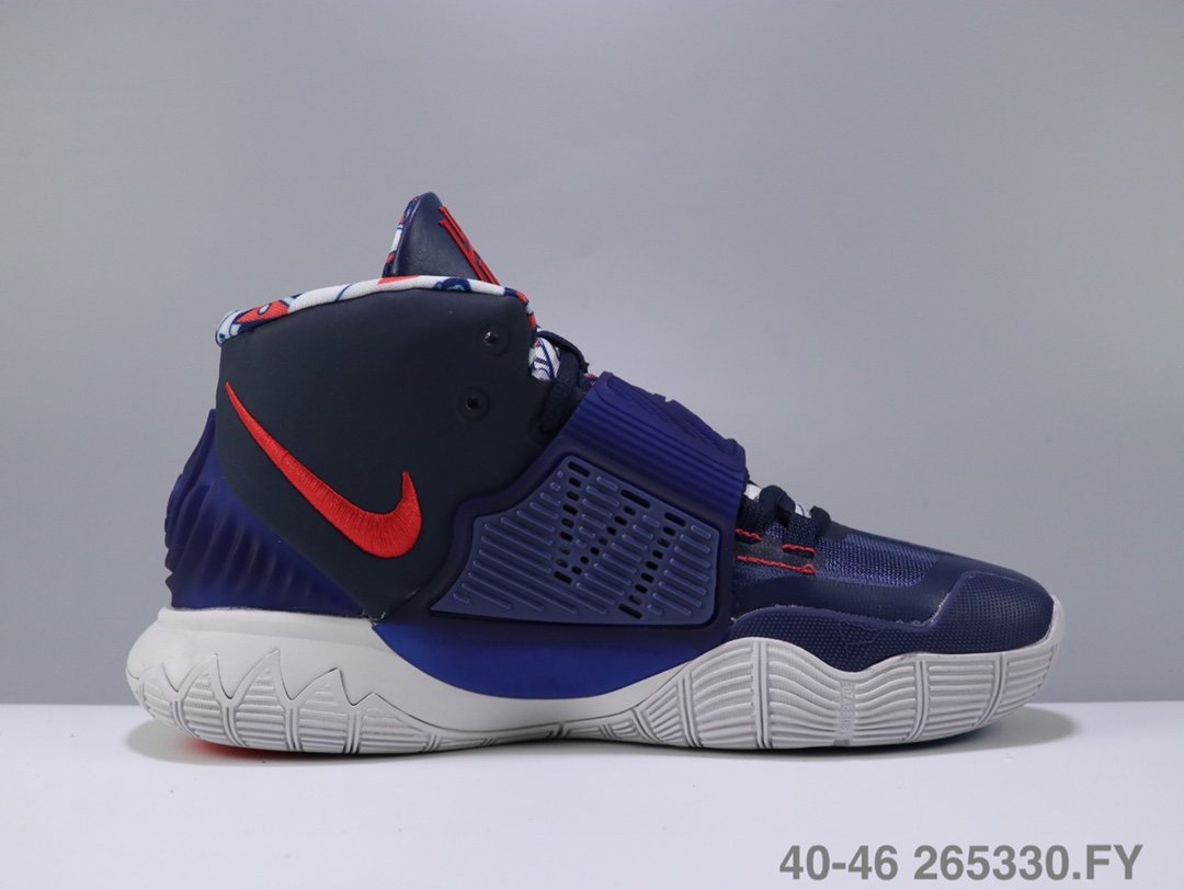 2020 Nike KYRIE Irving 6 EP Navy Blue Red